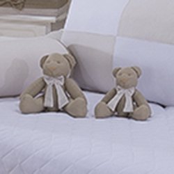 Conjunto Ursinhos 2 Peças Urso Baby Chocolate Conjunto Ursinhos 2 Peças Urso Baby Chocolate