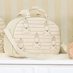 Bolsa Maternidade Ursinho Palha M Bolsa Maternidade Ursinho Palha M