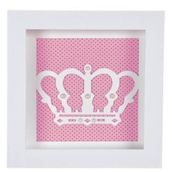 Nicho Decorativo Realeza Rosa Nicho Decorativo Realeza Rosa