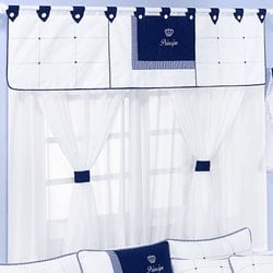 Cortina Para Quarto de Bebê Príncipe Azul Cortina Para Quarto de Bebê Príncipe Azul