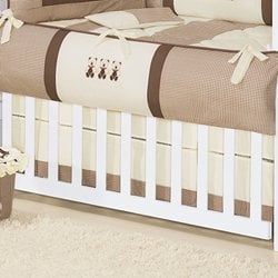 Saia de Berço Pequeno Urso 100% Algodão Saia de Berço Pequeno Urso 100% Algodão