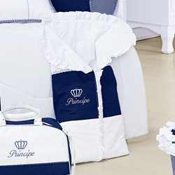 Porta Baby Enxoval Bebê Menino Príncipe Azul Porta Baby Enxoval Bebê Menino Príncipe Azul