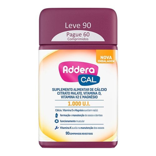 ADDERA CAL 1.000UI C/90 CPR REV ADDERA CAL 1.000UI C/90 CPR REV