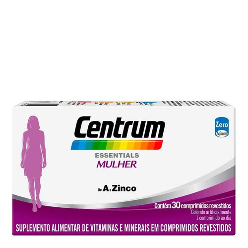 CENTRUM ESSENTIALS MULHER C/30 CPR REV CENTRUM ESSENTIALS MULHER C/30 CPR REV