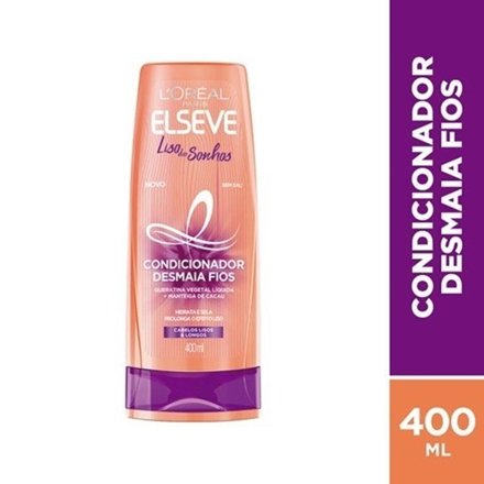 CONDICIONADOR ELSEVE 400ML LISO DOS SONHOS CONDICIONADOR ELSEVE 400ML LISO DOS SONHOS
