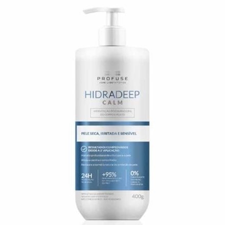 PROFUSE HIDRADEEP CALM PELE SECA E SENS C/400G PROFUSE HIDRADEEP CALM PELE SECA E SENS C/400G