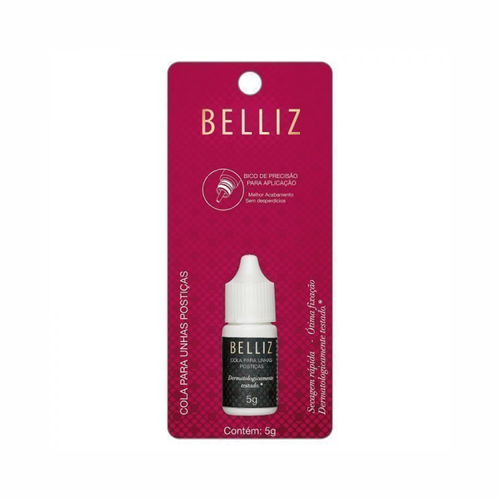 COLA P/UNHAS POSTICAS BELLIZ C/5G COLA P/UNHAS POSTICAS BELLIZ C/5G