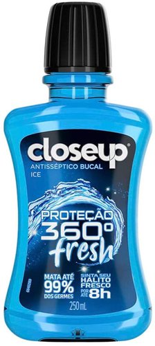 ENXAGUANTE BUCAL CLOSEUP 250ML ICE 360 FRESH ENXAGUANTE BUCAL CLOSEUP 250ML ICE 360 FRESH