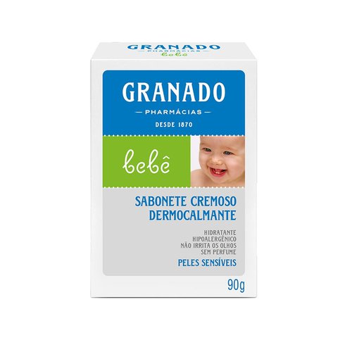 SABONETE GRANADO BEBE 90G PELE SENSIVEL SABONETE GRANADO BEBE 90G PELE SENSIVEL