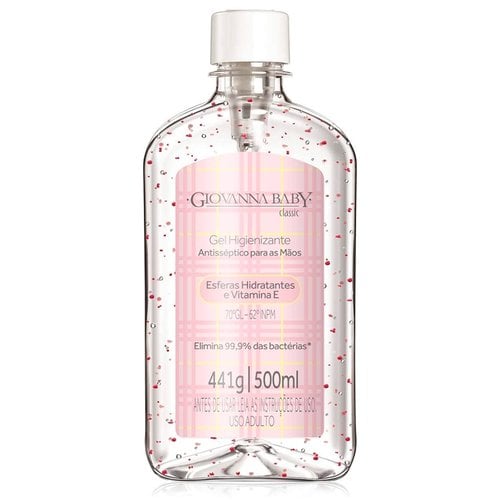 ALCOOL GEL GIOVANNA BABY 500ML CLASSIC ALCOOL GEL GIOVANNA BABY 500ML CLASSIC