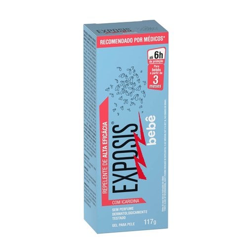 REPELENTE EXPOSIS 117G GEL BEBE REPELENTE EXPOSIS 117G GEL BEBE