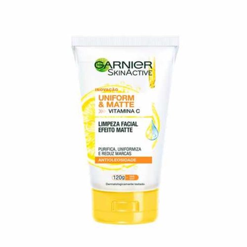 SABONETE FACIAL GARNIER 120ML UNIFORM MATTE SABONETE FACIAL GARNIER 120ML UNIFORM MATTE