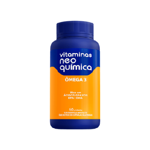 VITAMINA NEO QUIMICA OMEGA 3 C/60 CAPS VITAMINA NEO QUIMICA OMEGA 3 C/60 CAPS