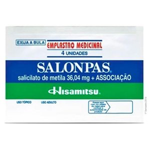 SALONPAS EMPLASTRO GRANDE ENV C/4 UN SALONPAS EMPLASTRO GRANDE ENV C/4 UN