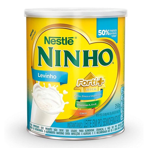 LEITE NINHO LEVINHO 350G SEMIDESNATADO LEITE NINHO LEVINHO 350G SEMIDESNATADO