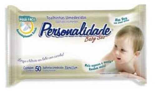 LENCO UMEDECIDO PERSONALIDADE 50UN BABYSEC LENCO UMEDECIDO PERSONALIDADE 50UN BABYSEC