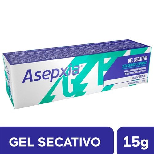 ASEPXIA GEL SECATIVO 15G ASEPXIA GEL SECATIVO 15G