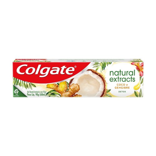 CREME DENTAL COLGATE NATURAL EXTR 90G DETOX CREME DENTAL COLGATE NATURAL EXTR 90G DETOX