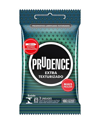 PRESERVATIVO PRUDENCE 3UN EXTRA TEXTURIZADO PRESERVATIVO PRUDENCE 3UN EXTRA TEXTURIZADO