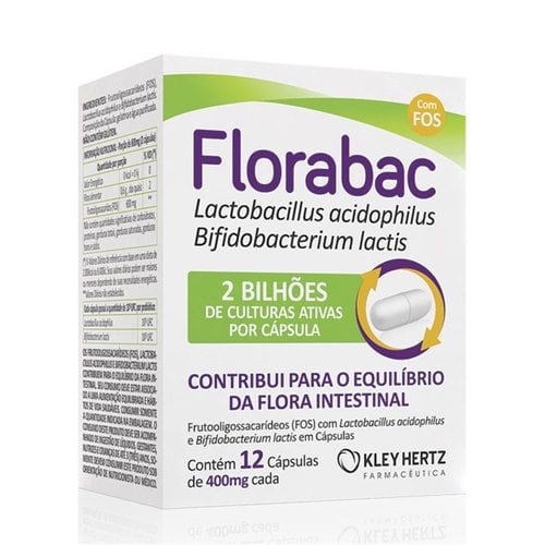 FLORABAC 400MG C/12 CAPS FLORABAC 400MG C/12 CAPS
