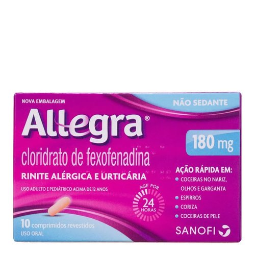 ALLEGRA 180MG C/10 CPR REV ALLEGRA 180MG C/10 CPR REV