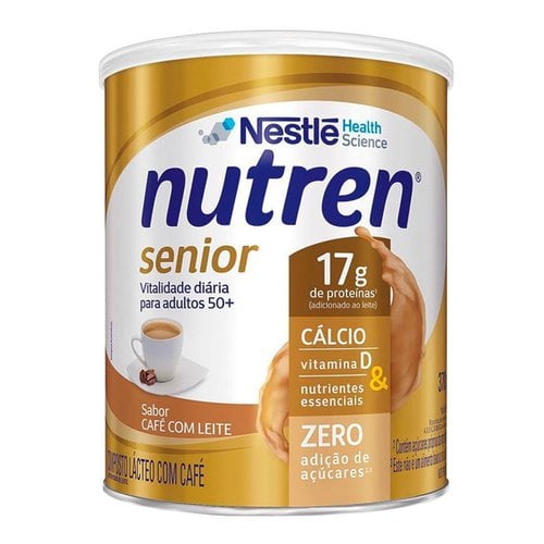 NUTREN SENIOR 370G CAFE COM LEITE NUTREN SENIOR 370G CAFE COM LEITE