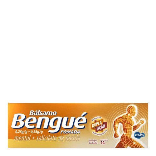 BALSAMO BENGUE 0,25G+0,25G POM C/20G BALSAMO BENGUE 0,25G+0,25G POM C/20G