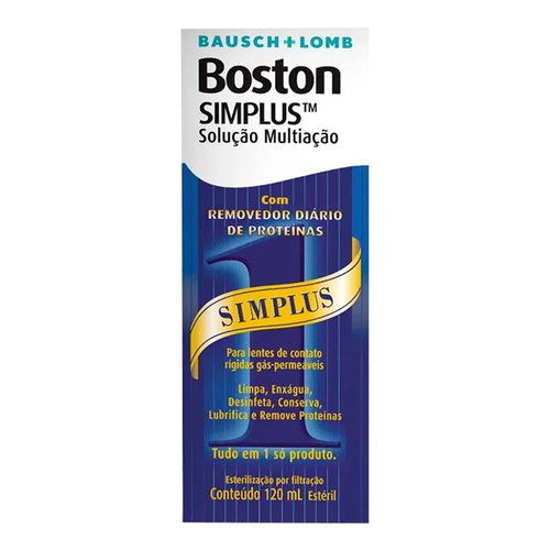 BOSTON SIMPLUS SOL C/120 ML BOSTON SIMPLUS SOL C/120 ML