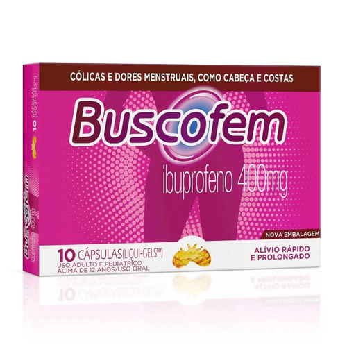 BUSCOFEM 400MG C/10 CAPS GELAT BUSCOFEM 400MG C/10 CAPS GELAT