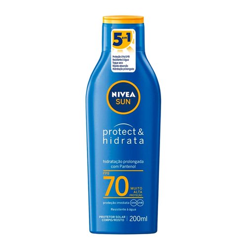 PROTETOR SOLAR NIVEA FPS70 200ML PROTETOR SOLAR NIVEA FPS70 200ML
