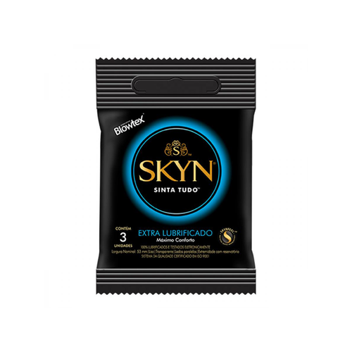 PRESERVATIVO BLOWTEX SKYN 3UN EXTRA LUBRIFI PRESERVATIVO BLOWTEX SKYN 3UN EXTRA LUBRIFI