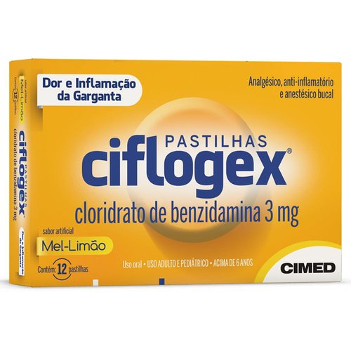 CIFLOGEX 3MG MEL C/12 PAST CIFLOGEX 3MG MEL C/12 PAST