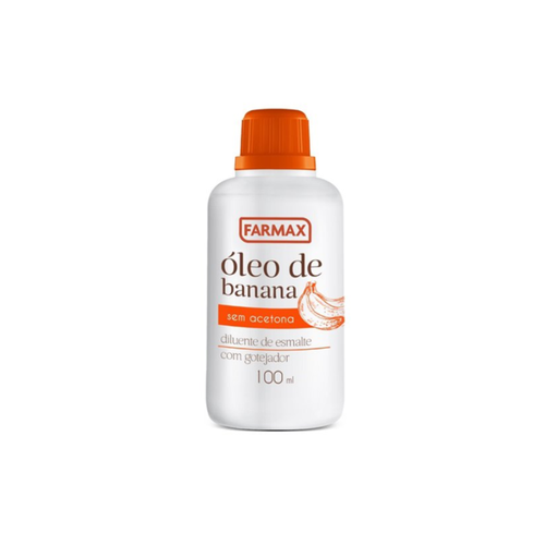OLEO DE BANANA DILUENTE 100ML FARMAX OLEO DE BANANA DILUENTE 100ML FARMAX