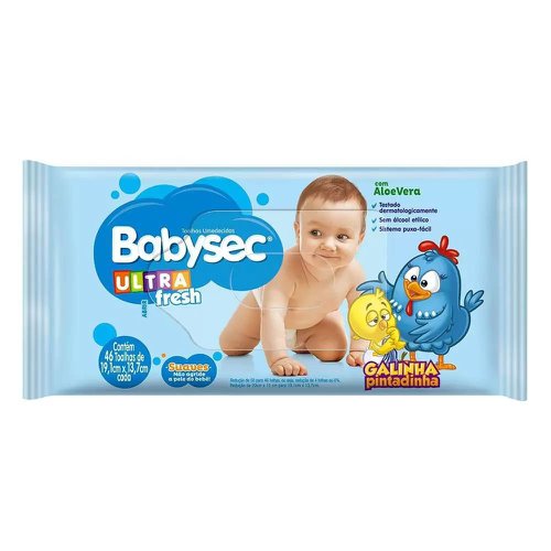 LENCO UMEDECIDO BABYSEC 46UN ULTRA FRESH LENCO UMEDECIDO BABYSEC 46UN ULTRA FRESH