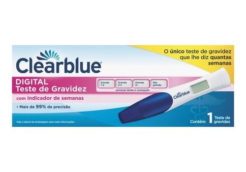 TESTE GRAV CLEARBLUE DIGITAL TESTE GRAV CLEARBLUE DIGITAL