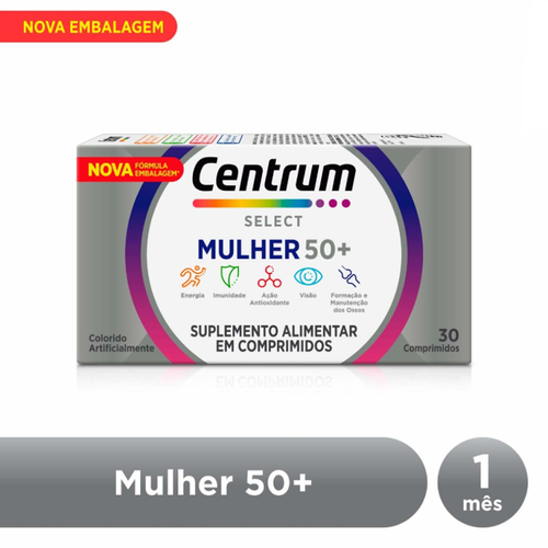 CENTRUM SELECT MULHER 50+ C/30 CPR CENTRUM SELECT MULHER 50+ C/30 CPR