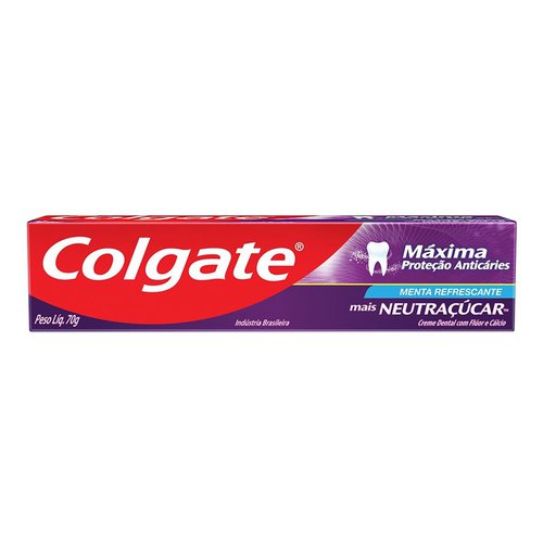 CREME DENTAL COLGATE MAX PROT ANT 70G NEUTRACUCAR CREME DENTAL COLGATE MAX PROT ANT 70G NEUTRACUCAR