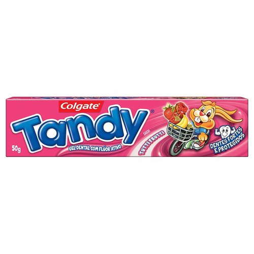 CREME DENTAL TANDY 50G TUTTI FRUTTI CREME DENTAL TANDY 50G TUTTI FRUTTI