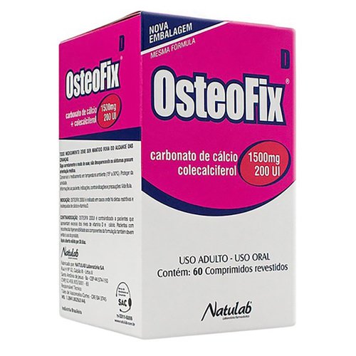 OSTEOFIX D 1500MG C/60 CPR OSTEOFIX D 1500MG C/60 CPR