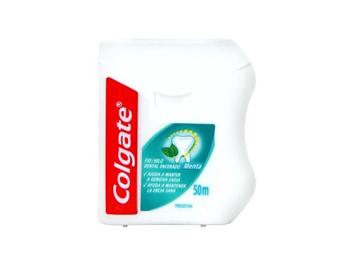 FIO DENTAL COLGATE 50MTS MENTA FIO DENTAL COLGATE 50MTS MENTA