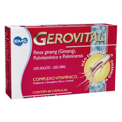 GEROVITAL C/60 CAPS GELAT GEROVITAL C/60 CAPS GELAT