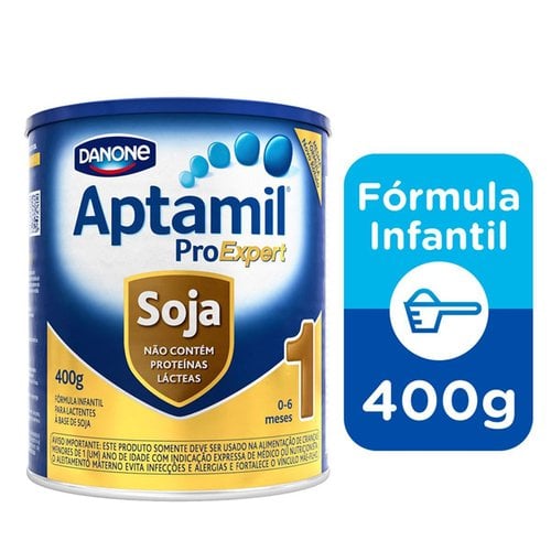 LEITE APTAMIL 1 400G SOJA LEITE APTAMIL 1 400G SOJA