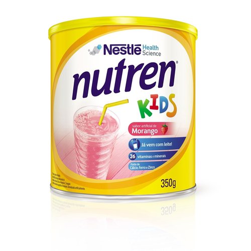 NUTREN KIDS 350G MORANGO NUTREN KIDS 350G MORANGO