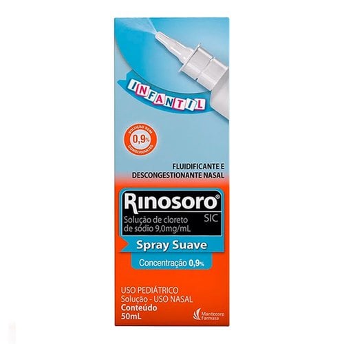 RINOSORO SIC 0,9% SPR INF C/50 ML RINOSORO SIC 0,9% SPR INF C/50 ML