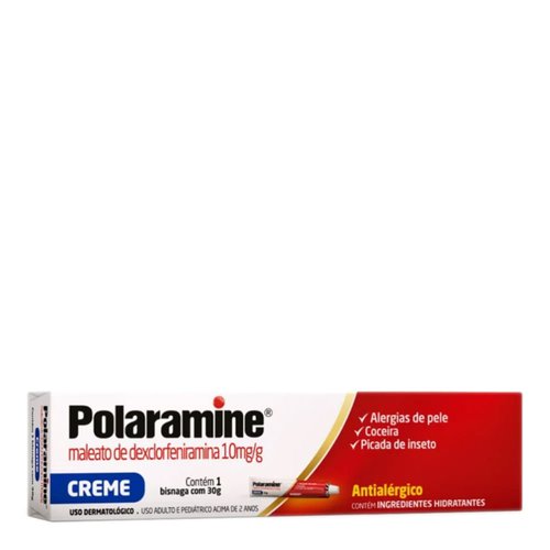 POLARAMINE 10MG CRM DERM C/30G POLARAMINE 10MG CRM DERM C/30G