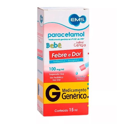 PARACETAMOL BEBE 100MG/ML SUSP C/15 ML PARACETAMOL BEBE 100MG/ML SUSP C/15 ML