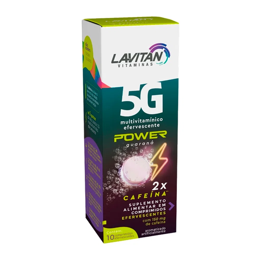 LAVITAN 5G POWER GUARANA C/10 CPR EFERV LAVITAN 5G POWER GUARANA C/10 CPR EFERV