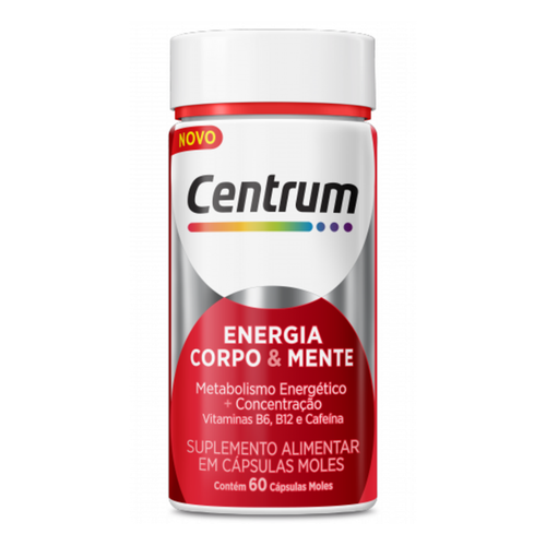 CENTRUM ENERG CORPO MENTE C/60 CAPS CENTRUM ENERG CORPO MENTE C/60 CAPS