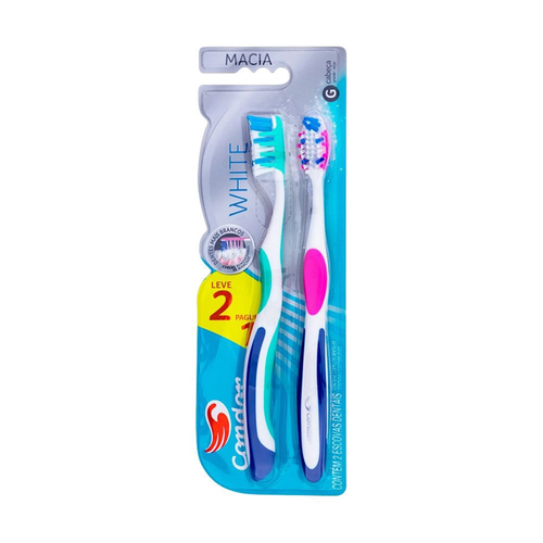 ESCOVA DENTAL CONDOR WHITE CLEAN MACIA L2P1 ESCOVA DENTAL CONDOR WHITE CLEAN MACIA L2P1