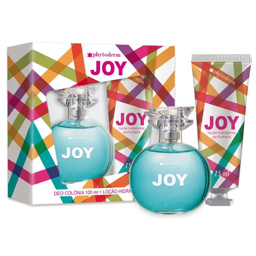 KIT PHYTODERM JOY DEO COLONIA 100ML+ LOCAO HIDRATANTE 75ML KIT PHYTODERM JOY DEO COLONIA 100ML+ LOCAO HIDRATANTE 75ML